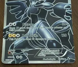 2011 Pokemon Zekrom 114/114 Black & White Base Full Art Holo Rare - Image 5