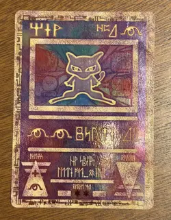 Ancient Mew Holo Holographic Pokemon Card Promo 1999-2000 Wizards Rare Gamefreak - Image 1
