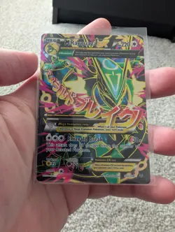 Mega Rayquaza EX 105/108 Pokemon XY Roaring Skies Box Fresh! - Image 1