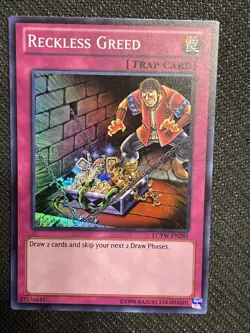 Reckless Greed LCYW-EN285 Legendary Collection 3: Yugi's World Unlimited - Image 1