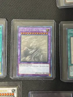 YUGIOH! Ghost Rare Collection! Includes Blue Eyes Ultimate and Eye of Timaeus! - Image 1