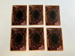 Yugioh Egyptian Gods + Sacred Beasts Prismatic Secret Rare 6 God Card Set - Image 2