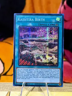 Yu-Gi-Oh! Kashtira Birth Prismatic Secret Rare 1st Edition MP23-EN200 MINT /NM - Image 1