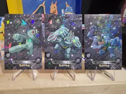 Machop, Machoke, Machamp - 2024 Card Database 1 Cracked Ice Holo US Seller - Image 1