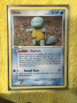 Ditto (Squirtle) 40/113 Delta Species Regular Pokemon Card NM - Image 1
