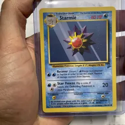 Starmie 94/130 Pokemon Base Set 2 Common NM Card Vintage Vtg Nintendo TCG WOTC - Image 1