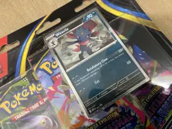 Pokemon TCG Phantasmal Flames 3-Pack Blister Card Weavile Promo NEW/Sealed - Image 3