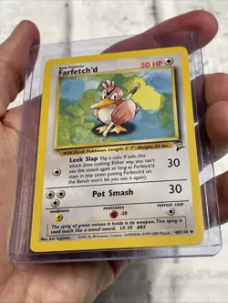 FARFETCH'D - 40/130 - Base Set 2 - Pokemon Card - NM/MT Vintage Vtg Nintendo TCG - Image 2