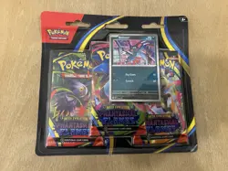Pokemon TCG Phantasmal Flames 3-Pack Blister Card Sneasel Promo NEW/Sealed - Image 1