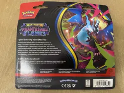 Pokemon TCG Phantasmal Flames 3-Pack Blister Card Sneasel Promo NEW/Sealed - Image 2