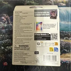 SEALED NEW Gundam Trading Card Game Starter Deck 05: Iron Bloom ST05 - IN HAND - Image 2