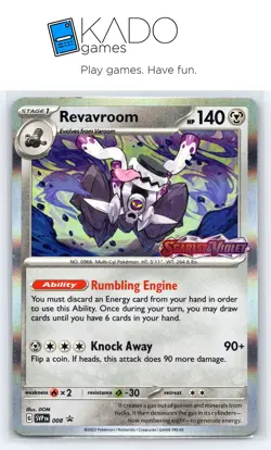 SV: Scarlet & Violet Promo Cards #008 Revavroom - Image 1