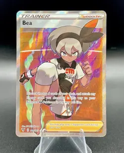 Bea Trainer 180/185 Vivid Voltage Rare Ultra NM Near Mint Pokemon Card - Image 1