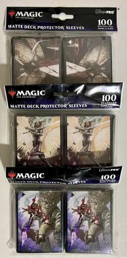 UltraPro 3 Sets of 100 Magic Deck Protector Sleeves NEW MTG Card Sleeves 300 CT - Image 1