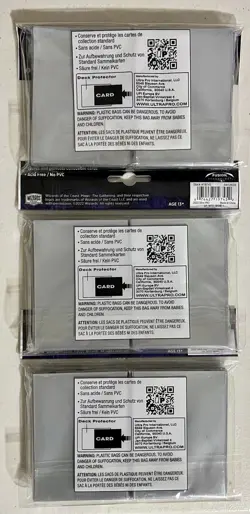UltraPro 3 Sets of 100 Magic Deck Protector Sleeves NEW MTG Card Sleeves 300 CT - Image 2