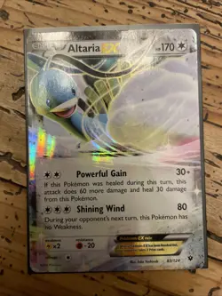 Pokemon Altaria EX Holo Ultra Rare Card 83/124 XY Fates Collide - Image 1