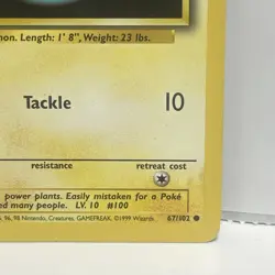 Voltorb 67/102 Base Set WOTC 1999 Vintage Pokemon Card LP Common Electric - Image 5