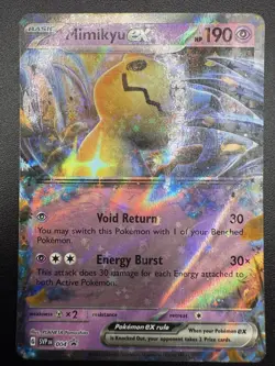 Mimikyu ex 004 SV: Scarlet & Violet Promo Cards Holo - Image 3