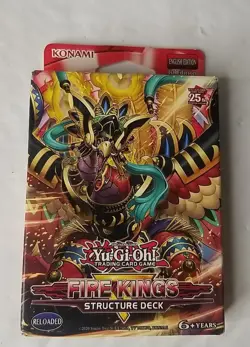 Yu-Gi-Oh Cards - Structure Deck - FIRE KINGS [Reloaded] - New & Factory Sealed - Image 1