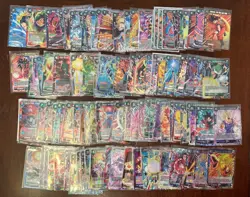 Dragon Ball Super 110+ Rare Cards Lot - Image 1
