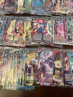 Dragon Ball Super 110+ Rare Cards Lot - Image 5