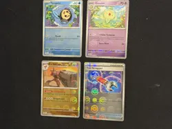 Pokemon TCG Black Bolt White Flare Poke Ball Pattern Reverse Holo Card Lot NM - Image 1