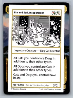 Mystery Booster 2 Playtest Cards Rin and Seri, Inseparabler - Image 1