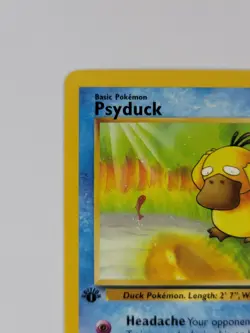 Pokemon card 1st edition Psyduck 53/62 Fossil Regular US - Image 3