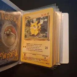 Vintage Pokemon Lot 30 Card Binder All English No Dups No Energy No Trainer WOTC - Image 4