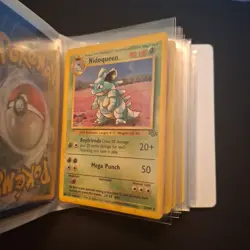 Vintage Pokemon Lot 30 Card Binder All English No Dups No Energy No Trainer WOTC - Image 5