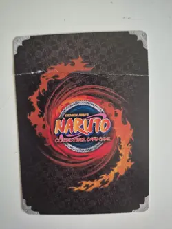 Naruto CCG TCG Sasuke Uchiha Full Art Foil Promo Card PR-068 Shonen Jump Damaged - Image 2
