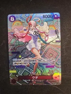 Uta (SP Parallel) OP02-120 SEC Awakening of the New Era ONE PIECE Card Game NM - Image 1