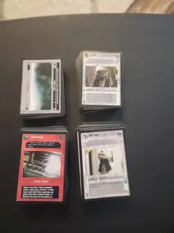 1995 Star Wars CCG Decipher Black Border 300 Card Lot - Image 1