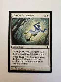 Journey to Nowhere - MTG Zendikar - NM - Image 1