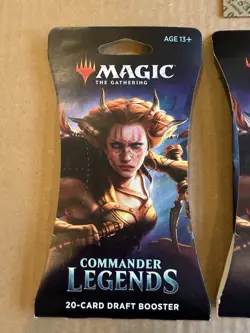 Magic:The Gathering. Commander Legends Draft Booster Packs. Lot Of 3. Factory Se - Image 2