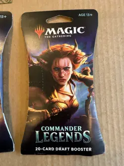 Magic:The Gathering. Commander Legends Draft Booster Packs. Lot Of 3. Factory Se - Image 4