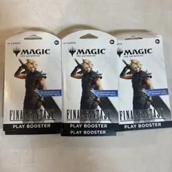 Magic the Gathering Final Fantasy Play Booster Packs Sleeved -NEW- Lot of 15 - Image 2