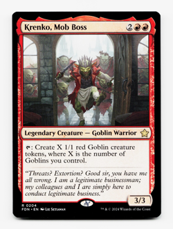 Krenko, Mob Boss [Foundations] MTG Magic - NM/M ?? - Image 1