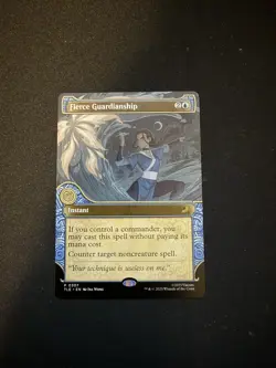 MTG Avatar :TLA Fierce Guardianship SHOWCASE M/NM Pack Fresh CMR Bndle Exclusive - Image 1