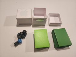 2 Magic The Gathering Decks and a Hard Case with Dice - Image 1
