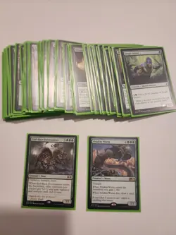 2 Magic The Gathering Decks and a Hard Case with Dice - Image 4