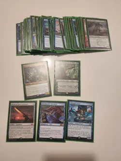 2 Magic The Gathering Decks and a Hard Case with Dice - Image 5