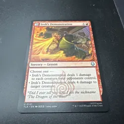 Iroh's Demonstration U Avatar: The Last Airbender # 141 NM Normal - Image 3