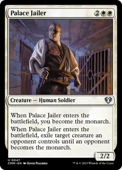 Palace Jailer [Commander Masters] Foil Near Mint - Image 1