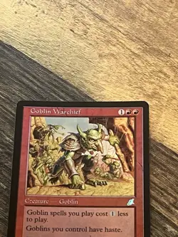 Magic: The Gathering Goblin Warchief Scourge Foil (MP) - Image 3