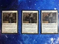 MTG Lot - 3x Champion of the Parish - Inistrad English LP-NM - Image 1