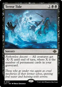 TERROR TIDE x4 mtg NM-M Lost Caverns of Ixalan 4 Rare - Image 1