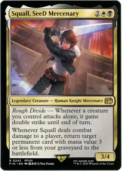 Squall, SeeD Mercenary - 0243 - Final Fantasy - MTG - NM/M - Image 1