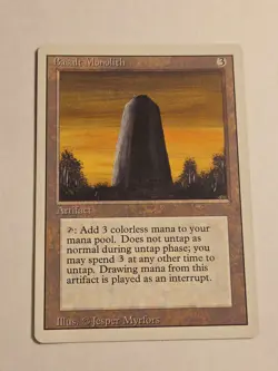 Basalt Monolith X1 3ED MTG Revised Edition - Image 1