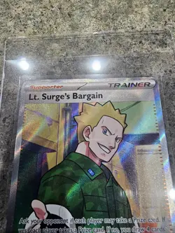 Lt. Surge's Bargain 170/132 Ultra Rare - Pokemon TCG - Mega Evolution - NM+ - Image 3